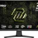 msi MAG 275CQDF X24 27-inch 2560 x 1440 (QHD) Gaming Monitor, AMD FreeSync Premium, Dual Mode with WQHD 240Hz and HD 400Hz, HDR Ready, HDMI, VGA Port, VESA, Tilt, 0.5ms, Black