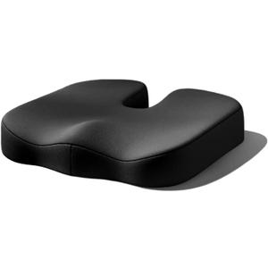 Tophacker Seat Cushion, Memory Foam Cushion for Office Chair Cushions, Ergonomic Cushions Pad Pillow (Black)