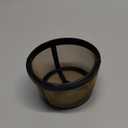 4-6 Cup Reusable Coffee Filter - BPA Free, Fits Mr. Coffee, Black+Decker, Walmart Mainstays & Most 4-6 Cup Basket-Style Coffee Makers (1-Pack)