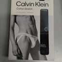 Calvin Klein mens Cotton Stretch 3-pack Jock Strap, S Black