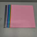 Cricut Value Permanent Vinyl - 50ft Rainbow Sampler, 12in x 12in Sheets (50 Count)