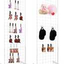 2' x 6' Grid Wall Panel Floorstanding Display Fixture with Deluxe T-Style Base, White. Two-Pack Combo.