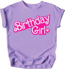 Loves Apple Birthday Girl Doll Themed Outfit for Birthday Party Shirt 6-7