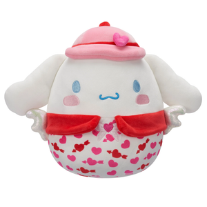 Squishmallows Original Sanrio 8 inch Valentine’s Day Cinnamoroll – Child's Ultra Soft Plush Toy