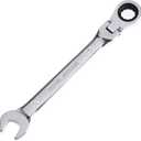 21mm Ratcheting Wrench 12 Point Metric Flex Head Gear Wrench Rachet Box End Spanner 72 Teeth Chrome Vanadium Steel