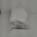 LEISURE TOWN King Mattress Pad Fitted Quilted Cotton Mattress Cover Cooling Soft Pillow Top Mattress Topper with Down Alternative Filling Mattress Protector with 8-21 Deep Pocket (78x80 White)