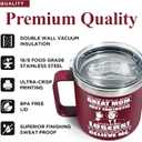 Gifts for Mom from Son, Daughter - Christmas Gifts for Mom, Wife, Women - Moms Birthday Gift Ideas, Cool Birthday gifts for Moms, Mothers - Best mom Mug, 14 Oz Stainless Steel moms Coffee Mug