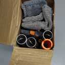 Eazer Squeegee Window Cleaner Tool, 2 in 1 Rotatable Window Cleaning Squeegee Kit with Extension Pole, 62'' Window Washing Kit, Bendable Head for Car Glass - 2 Scraper