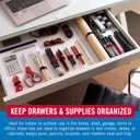 VELCRO Brand 150pk Cable Ties Value Pack, 8in | Stocking Stuffer Gifts for Tech Lovers | For Wire Management and Cord Organizer | Replace Zip Ties with Reusable Straps, Reduce Waste (Black and Gray)