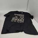 Funny Forgive Me If I Don't Shake 6 ft Distance T-Shirt (Small, Black)