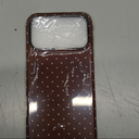 Magnetic for iPhone 17 Pro Max Case Cute Polka Dot Phone Case, Shockproof Slim TPU and Hard PC Protective Phone Cover Compatible with MagSafe Designed for Women Girls, Brown