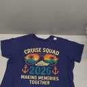 Cruise Squad 2026 Family Vacation Matching Group Summer T-Shirt, Blue, XXL