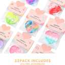 32 Pack Valentine Gifts for Kids - Cards with Mini Heart Pop Fidget Toys Bulk - Valentine Exchange for Girls Boys School Class Classroom Fidget Toys Party Favors