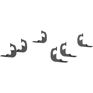 ARIES (4490 Nerf Bar Mount Kit, 6 inch , Black