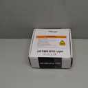 10W Starlight Headliner Kit 150pcs 0.03in 6.5ft, Twinkle +Sound Activated Fiber Optic Star Lights for Car Roof Use with APP/Remote Music Control