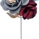 Bridesmaid Wrist Corsage Flowers with Bead Wedding Wristband Flower JW70 (Set A)