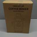 KEENSTAR 3.5Bar Espresso Machine with Milk Frother, 800W Compact Espresso and Cappuccino Machine with Preheating Function, 4 Cup Espresso Maker for Cappuccino or Latte, Gift for Coffee Lover (Black)