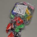 Inflatable Microphones for Parties - (Pack of 24) 10-inch Neon Colors Blow Up Microphone for Kids & Adults, Party Favors, Giveaways, DJ-Props, Photo-Booth, Birthdays, Dance, Sing, Concert Decorations