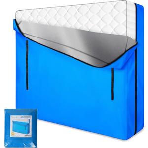 MorTime Mattress Bags for Moving and Storage, Zippered Mattress Storage Bag with 8 Strong Carrying Handles, Reusable Mattress Protector Cover Moving Supplies (King)