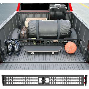 Truck Bed Divider Compatible with 2022-2026 Toyota Tundra Truck Bed Organizer Cargo Manager Replacement for 2022-2026 Toyota Tundra Accessories