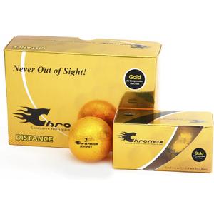Chromax High Visibility Distance Golf Balls 6-Pack