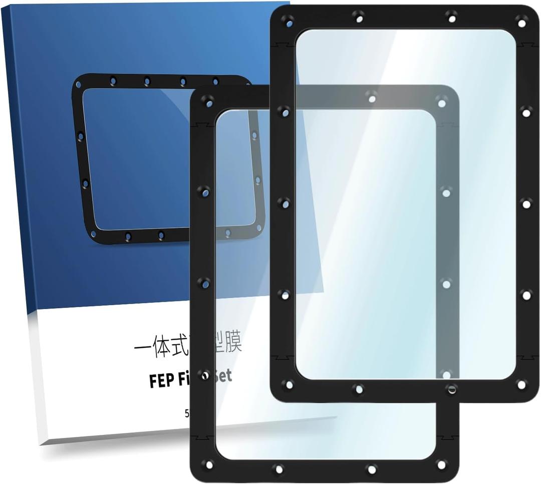 5PCS Photon Mono FEP Film Resin Vat FEP Upgrades 3D Printer Accessories Compatible with Anycubic Photon Mono 2K / Mono 4K / Photon Ultra/Photon D2-173 x 115.4mm