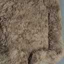 HACHIKITTY Calming Pet Sofa Bed Mat, Washable Plush Couch Cover, Furniture Protector for Dogs and Cats, Fluffy Dog Couch Bed with Anti-Slip Bottom (30"x 27"x 6", Camel) (Medium)