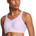 Under Armour Women's Infinity High Impact Zip Sports Bra ((Large) D/DD, (002) Black / / Black)