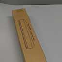 Quasziwa Magnetic Plastic Wrap Dispenser with Cutter - Practical Refillable Aluminum Tin Foil and Plastic Wrap Organizer for Drawer, Including an Extra Roll of 12"X 164' Food Cling Film - Black (14.17*2.6*2.44 IN)