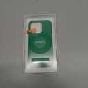 MOFT for iPhone Case- MOVAS Snap Case, MagSafe Compatible, Soft-Touch Vegan Leather, Classic Minimalist Design, Lightweight, Stain-Resistant & Camera Protection, Oz Green