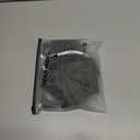 Milumia Women's Sexy Deep V Neck Bodysuit Contrast Binding Long Sleeve Party Club Shirt Tops (Black, S)