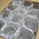 48 Pack Plastic Cylinder Vases for Centerpiece, 4 6 8 10 Inch Tall Acrylic Cylinder Vase Bulk Set Hurricane Candle Holder Glass Like Large Round Clear Plastic Flowers Vases for Wedding Home Office