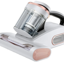 Mattress Vacuum Cleaner Bed Vacuum with 16Kpa Suction Power & 253.7nm UV-C Light & Ultrasonic & Heating & HEPA Filter Function & 35000 RPM/Min Single Brushroll Rotation & USB Charging Cable 500W