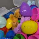 Bag Of Easter Eggs,  3.1 Inch Large Plastic Easter Eggs,  Easter Hunt Party Favor , Classroom Prize Supplies Kids Toddler