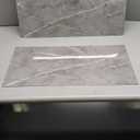 Haimin Wall Panels Peel and Stick 20 Pieces 23.6x11.8in (38.7 Sq. Ft. Coverage) Backsplash Marble Look Tile（not Real Marble, Ideal for Kitchen Bathrooms Living Rooms Bedrooms (Gray-YSH)