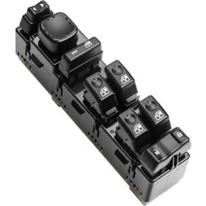 LCWRGS 15883323 Driver Side Master Power Window Switch Compatible with 2003-2007 Chevy Avalanche Silverado Tahoe Suburban GMC Sierra Yukon Cadillac Escalade, Replace DWS-220 901-075
