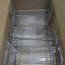 iDesign Stackable Clear Plastic Bin - Kitchen Organizers and Storage for Fridge and Pantry, 6-Pack