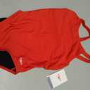 Speedo Womens Swimsuit One Piece Endura Soft Classic Cut Solid Adult (Red, M)