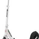 Razor A5 Air Kick Scooter for Kids Ages 8+ - Extra-Long Deck, 8" Pneumatic Rubber Wheels, Foldable, Anti-Rattle Handlebars, For Riders up to 220 lbs