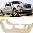 Moonlinks Compatible with Ford F150 2009-2014/ Lincoln Mark LT Truck 2010-2014 Seat Trim Panel Bezel Cover, Beige Right Passenger Power Seat Bottom Track Trim Panel Cover Replace for 9L3Z-1562186-HA