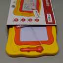 Large Magnetic Drawing Board Toddler Toys for 3 4 5 6 Year Old Kids Girls Boys, Doodle Board Montessori Preschool Educational Travel Toys Gifts for 3 4 5 6 Year Old Etch Sketch Erasable Writing Pad (Orange)