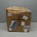 16x6.50-8 Tubeless Tire and Wheel, 4 Ply 16x6.5-8" Lawn Mower Tires with 3/4" Bearings with Extra 5/8" Bearings and 1" Bushings, 3"-5.8" Offset Hub, Fit Riding Mower and Garden Tractor Front Wheels