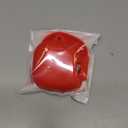 Compatible with Beats Powerbeats Fit Case Cover, Soft Silicone Shockproof Protective Skin Case for Powerbeats Fit Earbuds 2025 with Cleaner Kit & Carabiner, Top Logo Visible (Red)