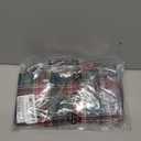 AQOTHES Pack of 2 Christmas Plaid Decorative Throw Pillow Covers Scottish Tartan Cushion Case for Farmhouse Home Holiday Decor Red and Green, 20 x 20 Inches