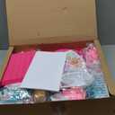 Pink Villa Playset for Girls Ages 3-7, 4-Story 10-Room House with 2 Dolls, Furniture & Accessories, Pretend Play Toddler Toy, Birthday Gifts for Kids 3-8