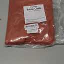 Pureegg Rectangle Linen Tablecloth Waterproof & Stain Resistant, Wrinkle-Free Table Cloth, Ideal forThanksgiving Decorations, Harvest Party, Fall Tablecloths, 52 x 70 Inch, Terracotta