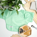 Tiny Twinkle Long Sleeve Bib for Babies & Toddlers | Waterproof Smock Bib for Eating | Machine Washable & Mess-Proof Feeding Essentials | Newborn Shower Gift (Mermaid,6-24M)