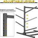 Ultrawall Kayak Storage Rack, Freestanding Kayak Racks for Garage, Adjustable Kayak Stand, Heavy Duty Paddle Board Rack for Kayak, Canoe, Surfboard