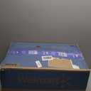 Bedsure ComfyFleece Donut Medium Dog Bed - Washable Faux Fur with Corduroy Fleece & Anti Slip Bottom, Round Pet Bed with Removable Cover, Sandy Beige, 30x30x8 inches