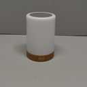 Night Light, Touch Lamp for Bedrooms Living Room Portable Table Bedside Lamps with Rechargeable Internal Battery Dimmable 2800K-3100K Warm White Light & Color Changing RGB (Regular Size)